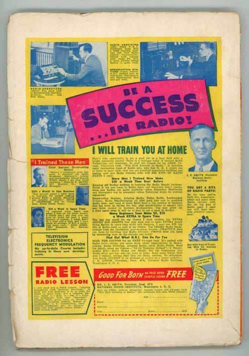 Planet Stories 1944 Fall GGA Cover by Parkhurst; Jacobi