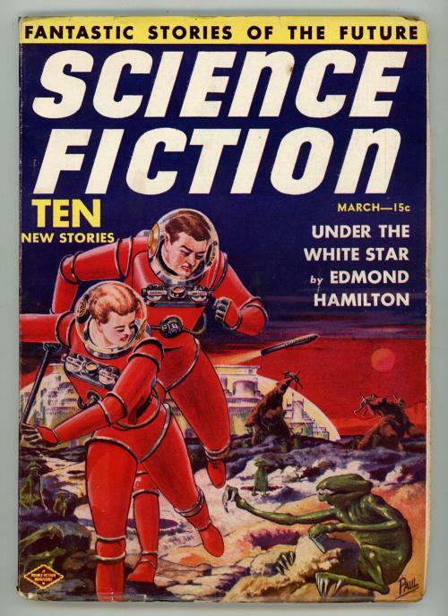 Science Fiction March 1939 V1 #1, Frank Paul Cover Art - High Grade