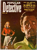 Popular Detective 1953 Fall Pulp Stewart Sterling; Stan Widney; M.E. Chaber; ...