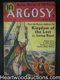 Argosy Aug 25, 1934 Peter the Brazen Cover,Wild