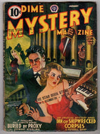 Dime Mystery Jan 1941 Weird Menace GG Cover - Pulp