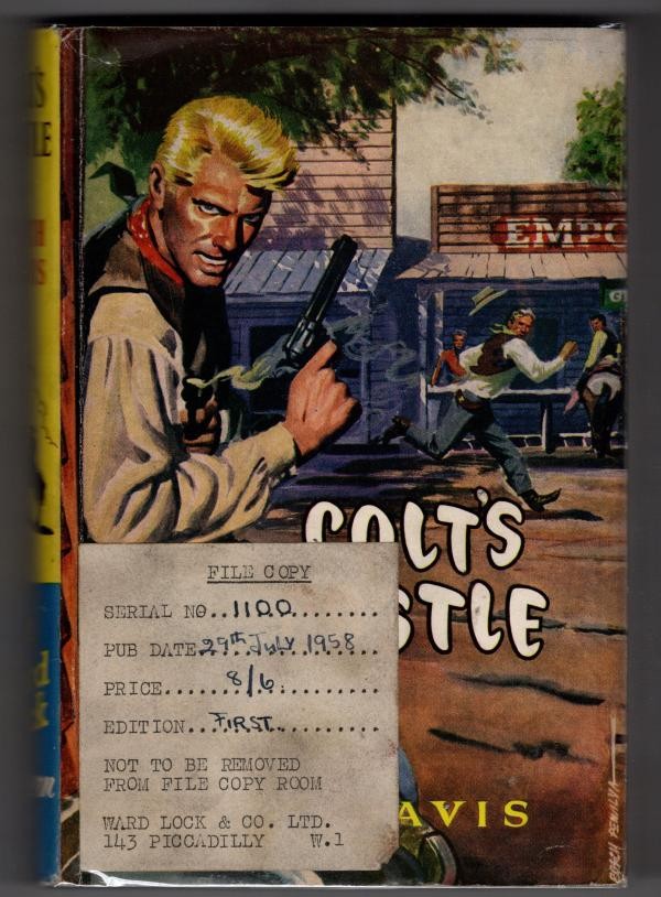 Colt's Castle by Garth Davis (First UK Edition) Ward Lock File Copy