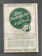 The Summons by A.E.W. Mason; (First Edition).