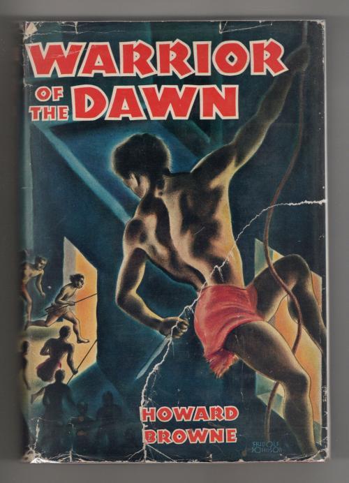 Warrior of the Dawn by Howard Browne (First Edition) Fridolf Johnson Cvr
