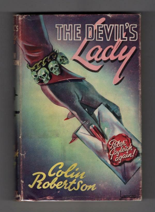The Devil's Lady by Colin Robertson (First Edition) Hubin Listed, Ward File Copy