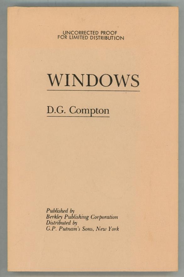 Windows by D.G. Compton (Uncorrected Proof)