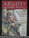 Argosy Aug 04, 1928 Hawaiian Heels Cover