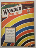 Wonder Stories Sep 1932 Frank R. Paul rainbow Cvr