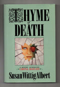 Thyme of Death by  Susan Wittig Albert Signed