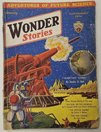 Wonder Stories Jan 1932 Frank R. Paul Cvr; Stanley D. Bell;