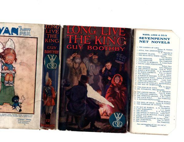 Long Live the King by Guy Boothby (Hubin Mystery) File Copy