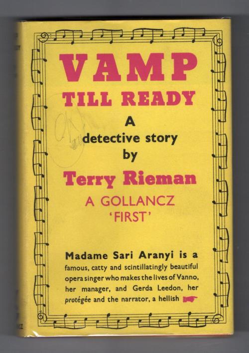 Vamp Till Ready by Terry Rieman (First UK Edition) Gollancz File Copy