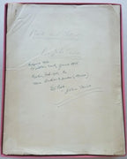 Red and Yellow by John Taine (Eric Temple Bell) Holograph Manuscript 1925