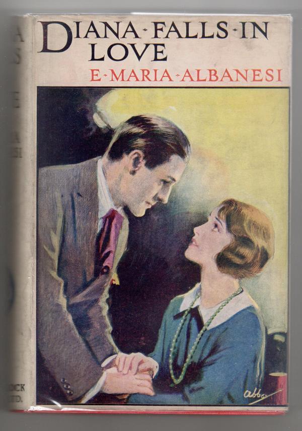 Diana Falls in Love by E. Maria Albanesi (Rare DJ) Publisher's Copy