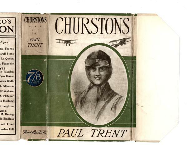 Churstons by Paul Trent (First Edition) Hubin Listed, ward File Copy
