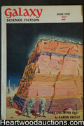 Galaxy Science Fiction June  1951 Emsh Cvr, Damon Knight, Cyril Judd