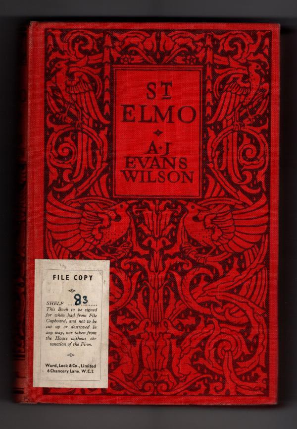 St. Elmo by A. J. Evans Wilson (Rare Publisher's File Copy)
