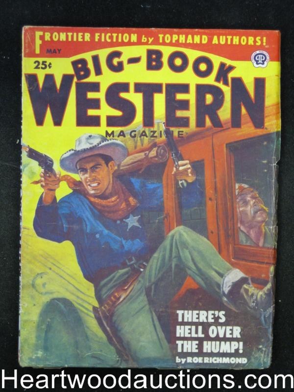 Big Book Western May 1952 Stagecoach Battle