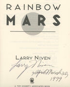 Rainbow Mars by Larry Niven Signed