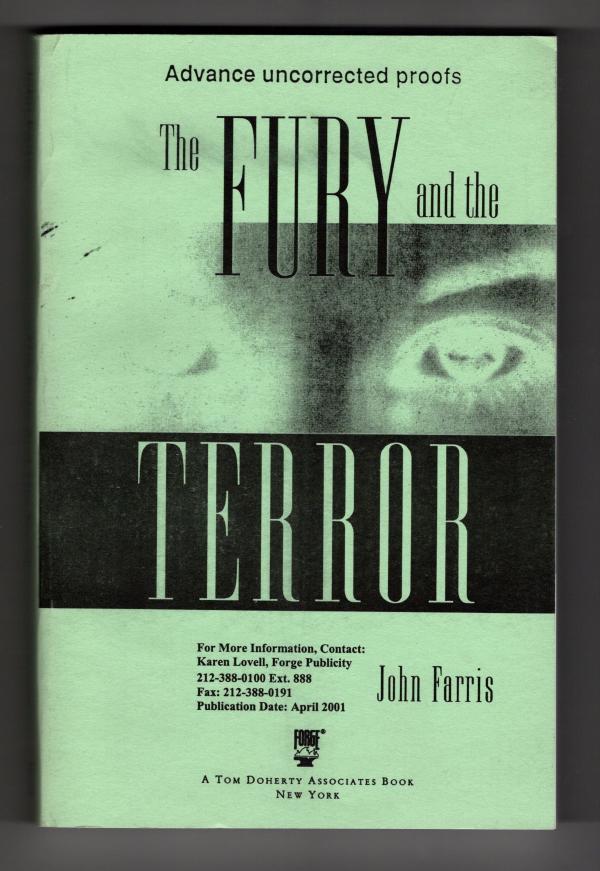 The Fury and the Terror by John Farris (Advance Reading Copy)