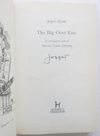 The Big Over Easy by Jasper Fforde (First Edition) Signed