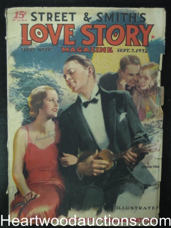 Love Story Sep 1932 Modest Stein