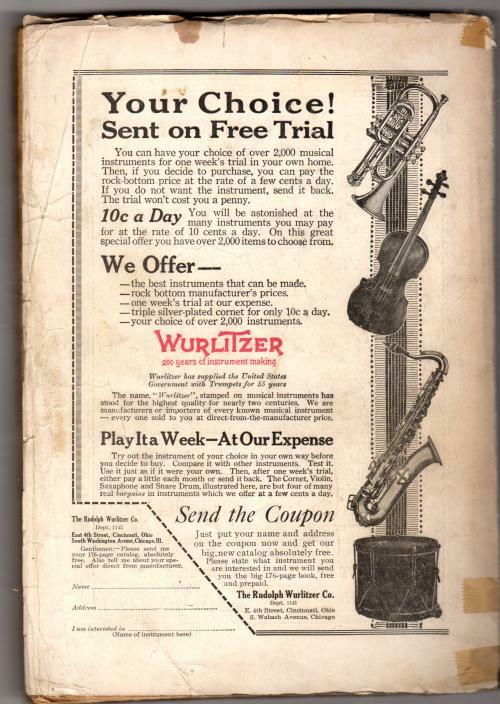 Popular Feb 20 1918 Pulp Henry C. Rowland; William Johnston; H. de Vere Stacp...