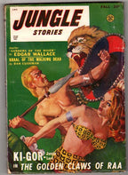 Jungle Stories Fall 1948 GG cover art w/ Ki-Gor Cover story