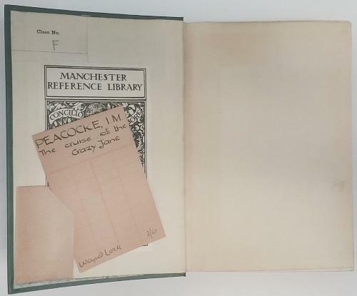 The Cruise of the Crazy Jane by Isabel M. Peacocke (First Edition)