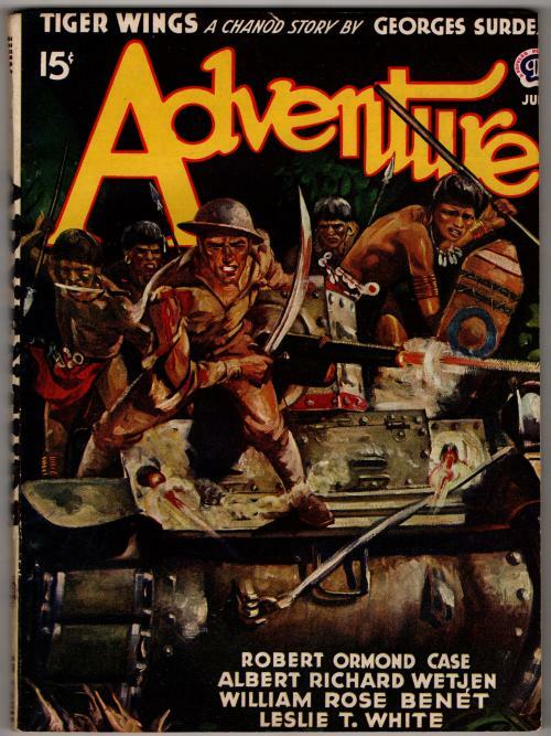 Adventure Jul 1942 Ernest Chiriacka Cvr; Georges Surdez; Wetjen;