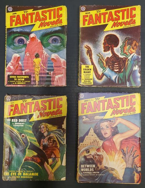 Complete Run of Fantastic Novels July 1940 - June 1951