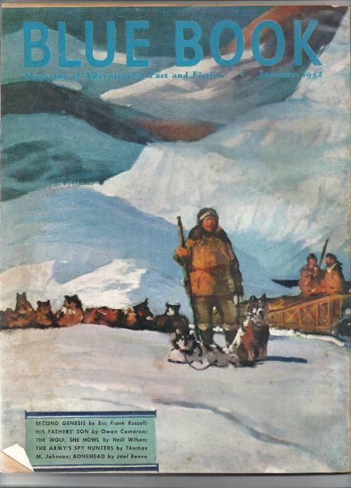 Blue Book Jan 1952 Fulton Cvr; Russell; Cameron