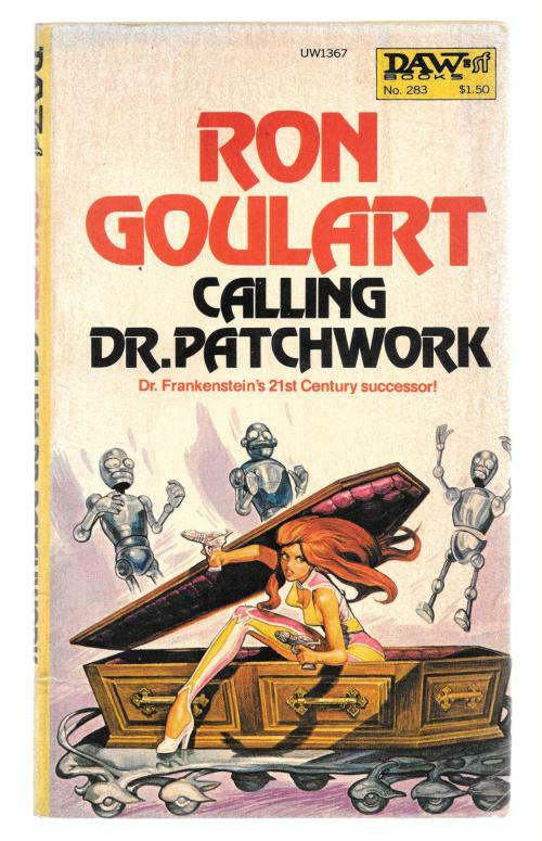 Calling Dr. Patchwork by Ron Goulart (First Printing) Signed