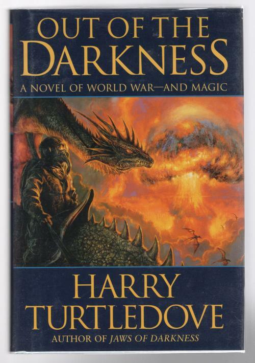 Out of the Darkness by Harry Turtledove (First Edition) Bob Eggleton Cvr
