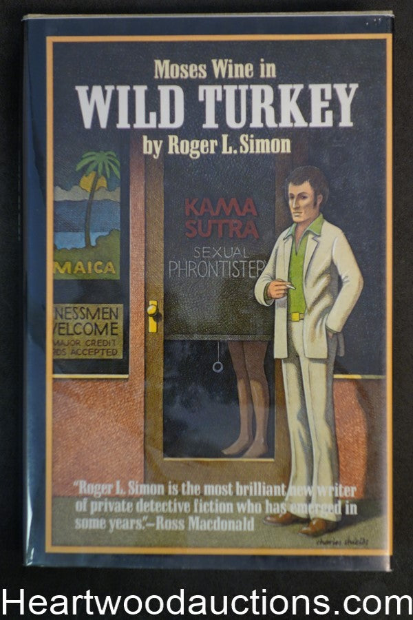 Wild Turkey by Roger L. Simon (First Edition/First Printing)