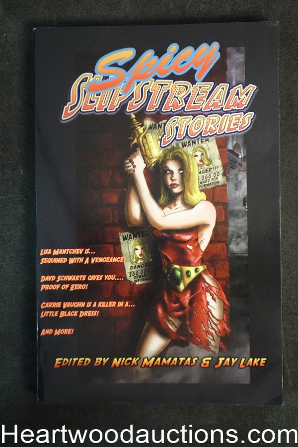 Spicy Slipstream Stories by Nick  Mamatas  inscribed by Contributor Angelina Haw