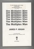 The Multiplex Man by James P. Hogan (Uncorrected Proofs)
