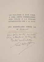 Essai sur la bibliophilie contemporaine de 1900 a 1928 (2 Volumes) by Noel Cl...