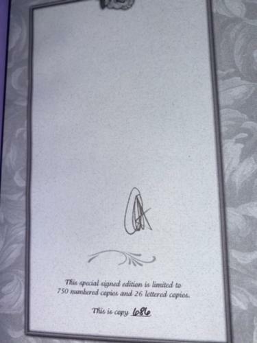 The Harp of the Grey Rose by Charles de Lint (First, Limited) Signed