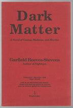 Dark Matter by Garfield Reeves-Stevens (First Edition) Uncorrected Proof Signed