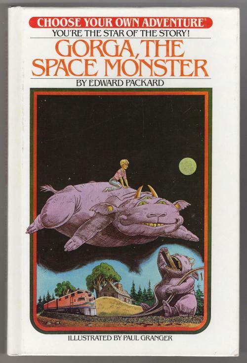 Gorga, The Space Monster by Edward Packard (First Edition)