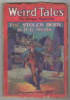 Weird Tales Nov 1925 La Spina, HG Wells, Henry Whitehead, AJ Burks
