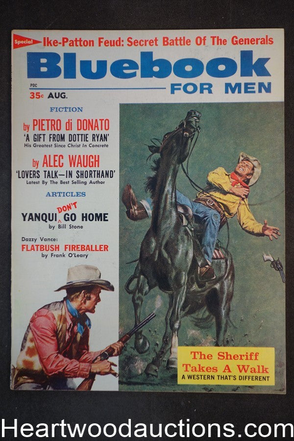 Blue Book Aug 1961 Baseball, Michael Gilbert, Mel Crair cover - Ultra High Grade