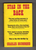 Stab in the Back by Charles Drummond (First UK Edition) Gollancz File Copy