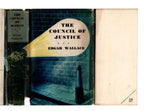 The Council of Justice by Edgar Wallace (Hubin Listed) Ward File Copy