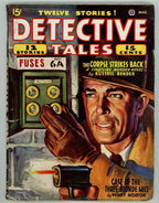 Detective Tales Mar 1946 Russel Bender "The Corpse Strikes Back!