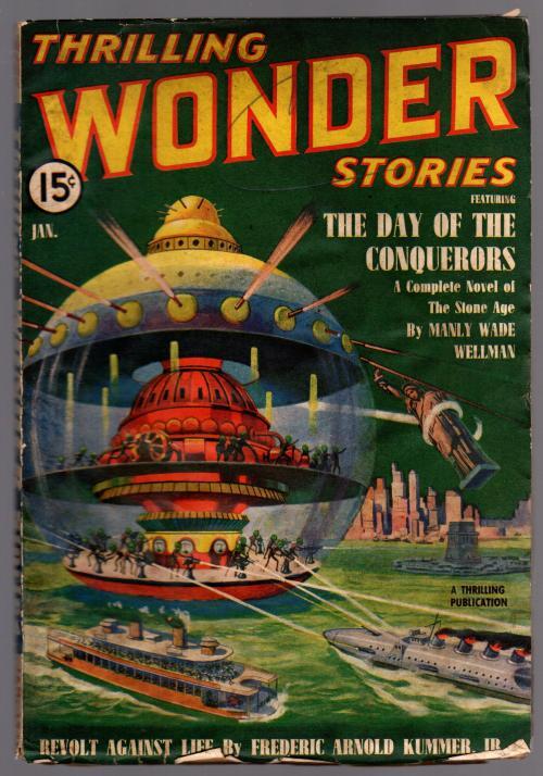 Thrilling Wonder January 1940 Eando Binder
