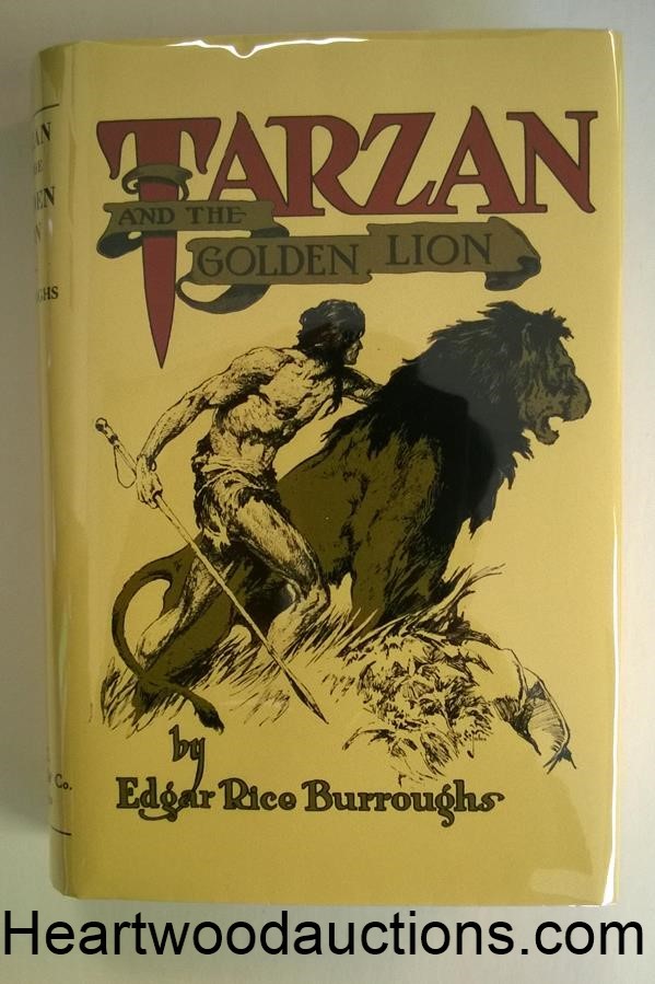 TARZAN and the GOLDEN LION by Edgar Rice Burroughs FIRST