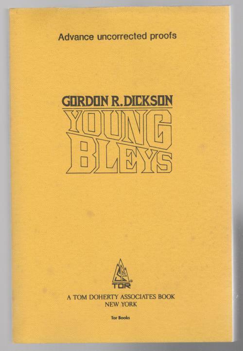 Young Bleys by Gordon R. Dickson (First Printing) Proof