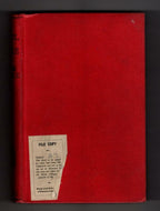 The Council of Justice by Edgar Wallace (Hubin Listed) Ward File Copy